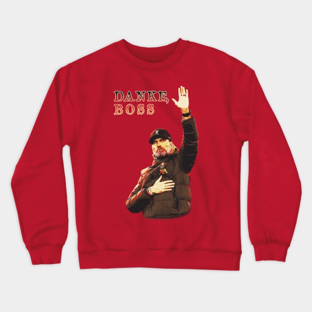 Danke, Boss Crewneck Sweatshirt by Yopi